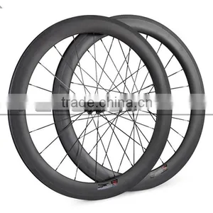 700c Carbon Road Bike Wheels,50mm*23mmBeautiful Carbon Bicycle Wheels High-profile Carbon Wheels on Sale thumbnail-3