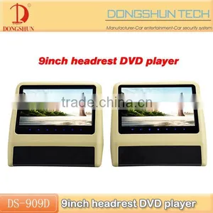 9"Headrest DVD With USB Port ,SD Slot,Wireless Games,without Pillow,auto Monitor thumbnail-1