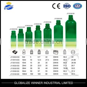 50ml Green Frost Essential Oil Bottle Use for Perfume,cosmetic Bottle thumbnail-3