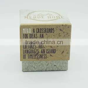 Custom Scented Soybean Candle With Carboard Gift Box thumbnail-3