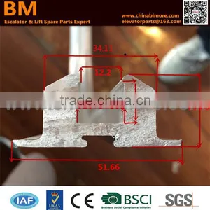 GAA50AHE,Escalator Guide Rail for 508 AL L=1000mm thumbnail-3