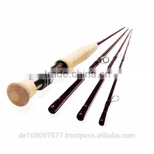 Carbon Fiber Fly Fishing Rod Best Quality Handmade in Germany 2.85m Section 4 GL-R-Fly-IM-21 thumbnail-1