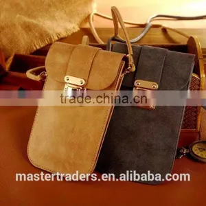 Universal Frosted PU Leather Bag Phone Bags With Metal Buckle For Mobile Phone For Samsung Galaxy S6 Edge MT-3874 thumbnail-2