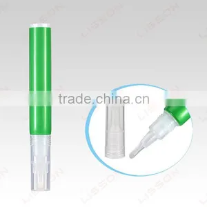 Round Lip Stick Plastic Tube With Soft Flat Rubber Brush thumbnail-1