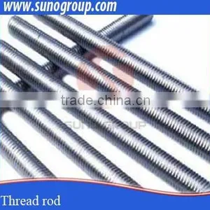 With High Accuracy Din975 Hot Dip Galvanized Threaded Rods thumbnail-1