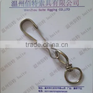 Hot Sale Nicke Plated 4293 Spring Snap Hook/Simplex Hook With Bolt Quality Choice thumbnail-4