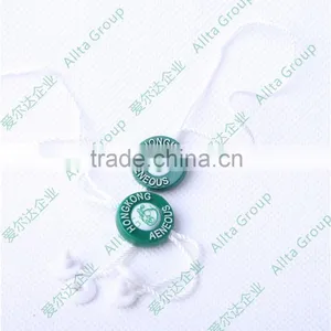 Custom Clothing Plastic Logo Embossing Seal Tag thumbnail-1