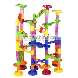 Deluxe Marble Race Marble Run Play Set Game 105 Pcs Kids Toys Promotes Dexterity thumbnail-6