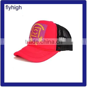 High Quality Custom Polyester Embroidered Cycle Mesh Cap thumbnail-6