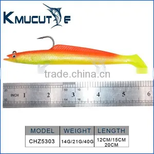 SAND EELS COARSE SEA FISHING SAND EEL JIG HEAD LURES BASS thumbnail-6