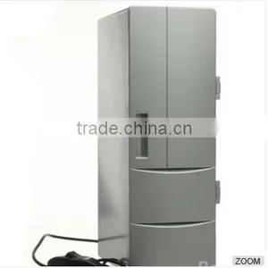 PC Laptop Mini USB Fridge Freezer Refrigerator Beverage Drink Cans Warmer Cooler thumbnail-1