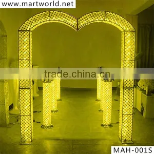 Latest Crystal LED Backdrop Wedding Decoration; Wedding Backdrop Decoration for Event&party(MAH-001) thumbnail-6