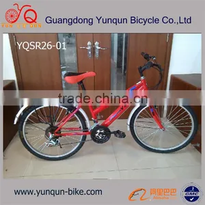 2016 New Design Mountain Bike/ 26 Size Lady Bike With 21 Gear/ City Bicycle for Women thumbnail-1
