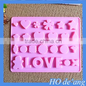Hogift Funny Silicone LOVE Cake Mould thumbnail-1
