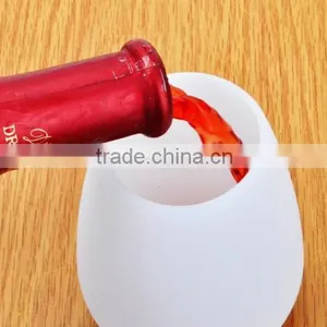 Factory Price Silicone White Glasses Red Wine Cups FDA Silicone Quality Choice thumbnail-4