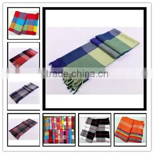 Winter Cotton Colorful Plait Large European Street Towels Blankets Scarf at Stock thumbnail-1