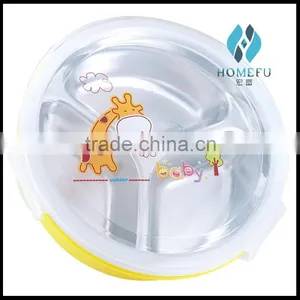 Stainless Steel Household Items of Kids Food Warmer Lunch Box With Dividers thumbnail-1
