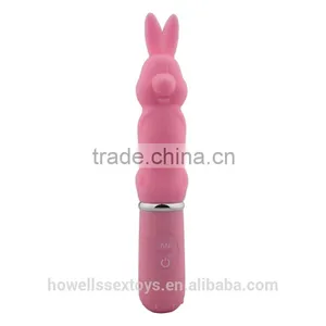 2015 Hot Selling 10 Function Rabbit Vibrator Sex Toys thumbnail-4