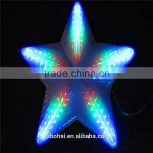 5meter With 20 Decoration Ip44 Wicker Star Christmas Decoration thumbnail-1