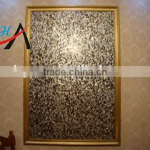 Pure White Color Freshwater Mother of Pearl Shell Mosaic Tiles thumbnail-2