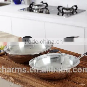 Non Stick Stainless Steel Frying Pan Cookware thumbnail-6