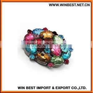 2015 Hot Selling Decorative Rhinestone Brooch, Bridal Rhinestone Brooch for Dress,rhinestone Brooch for Dress thumbnail-2