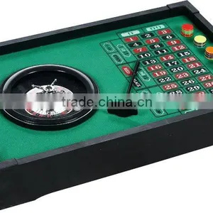 High Quality Roulette Wheel Table Game With Black PVC thumbnail-1
