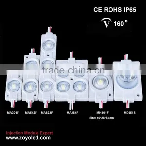 Waterproof 1 Chips 2835 Smd Led Injection Module With Wide Degree Lens thumbnail-4