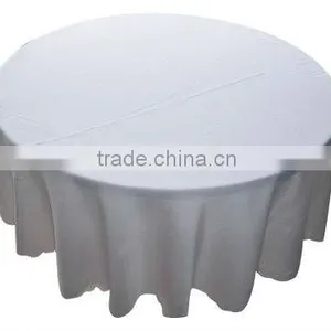 Terrific 120 Round Table Cloth, Polyester Table Cloth for Hotel thumbnail-1