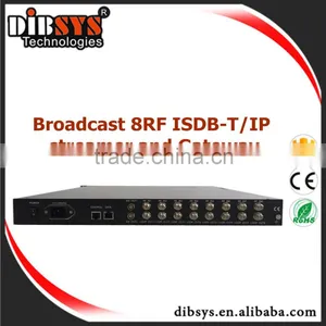 Fta DVB-S2 and ISDB-T IRD 240 ip Streaming Udp and 16 IP/ASI Multiplexer Digital Catv Headend Equipment thumbnail-1