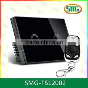 SMG-TS12002 433MHz Smart Home Romote Touch Light Wall Switch Quality Choice thumbnail-1