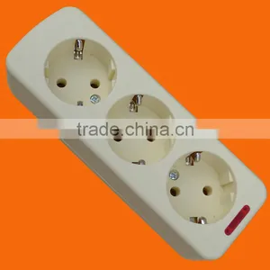 European Style 4 Way Extension Power Socket With Earth (E5004E) thumbnail-5