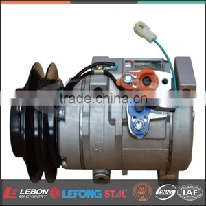 10S15C 1B 24V DC Air Conditioning Compressor for ISU ZU MIXER TRUCK thumbnail-1
