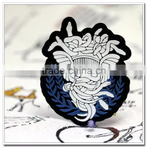 Custom Decorative PVC Badges Fashion Embroidery Silicon 3D thumbnail-5