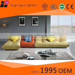 2015 Latest Modern Design Couch Wooden Corner Sofa Set thumbnail-1