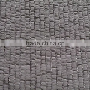 Winter Thermal Padding Cotton Stripe Quilted Embroidery Fabric thumbnail-6