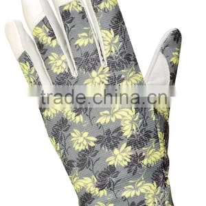 Synthetic Leather Palm, Garden Gloves, Microfiber Glove, Women's Garden Gloves thumbnail-1
