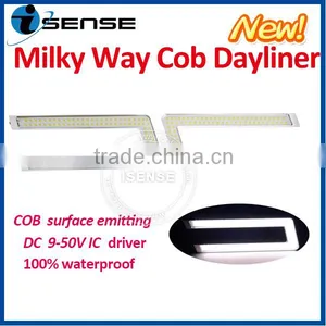 Full Surface Light Emitting Hot Sale Product DRL Day Time Running Light Milky Way Cob thumbnail-2