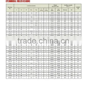 03 CYLINDRICAL ROLLER BEARING NU218 NU2218 NU318 NU2318 NU418 thumbnail-1