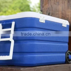 NEW STYLE Portable Mini Fridge With Wheels thumbnail-6