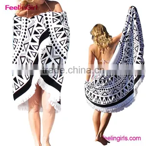 Summer Beach Cover Up Indian Mandala Tapestry Beach Dress thumbnail-1