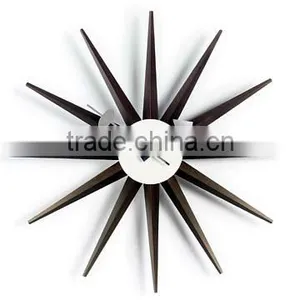 George Nelson Sunburst Clock (COW-08) thumbnail-1