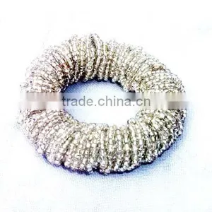 Beaded Napkin Ring, Crystal Napkin Ring, Wedding Napkin Rings thumbnail-1