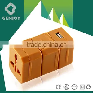 Pomotional Multi Electrical Ac/dc Power Adapter With CE ROHS FCC thumbnail-1