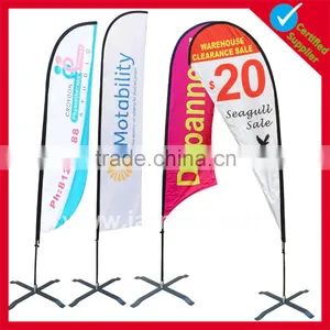 Decorative Waterproof Flying Promotional Flag thumbnail-2