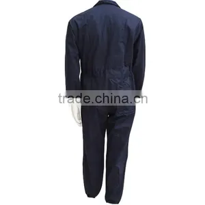 Wholesale Smocked Clothing Boiler Suits Poly Cotton Mix Fabrics Anti-static Rip Stop Safety Men's Industrial Work Coverall thumbnail-2