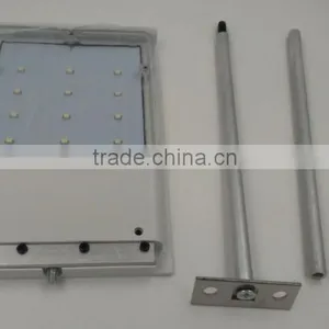 Solar Led Powered Outdoor Led Mounted Lawn Garden Lamp Light thumbnail-3