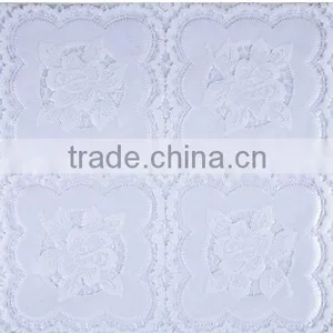 White Lace Table Cloth,vinyl Lace Round Tablecloth thumbnail-1
