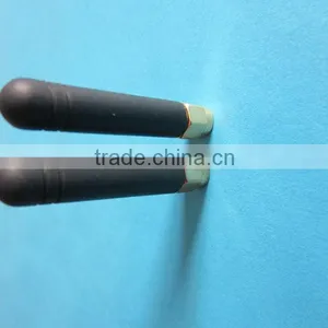 2dBi Wireless Wlan Booster Black Housing Wifi Antenna ,factory Price Short 2.4G Flexible Rubber Router Antenna thumbnail-1