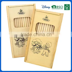 Personalized Wooden Color Pencils Into Drawer Box Supplier's Choice thumbnail-4